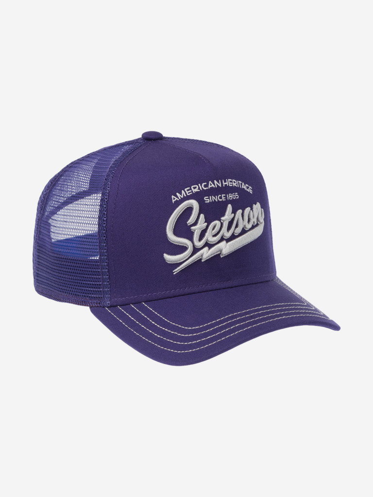 Бейсболка с сеточкой STETSON 7751171 TRUCKER CAP AMERICAN HERITAGE CLASSIC