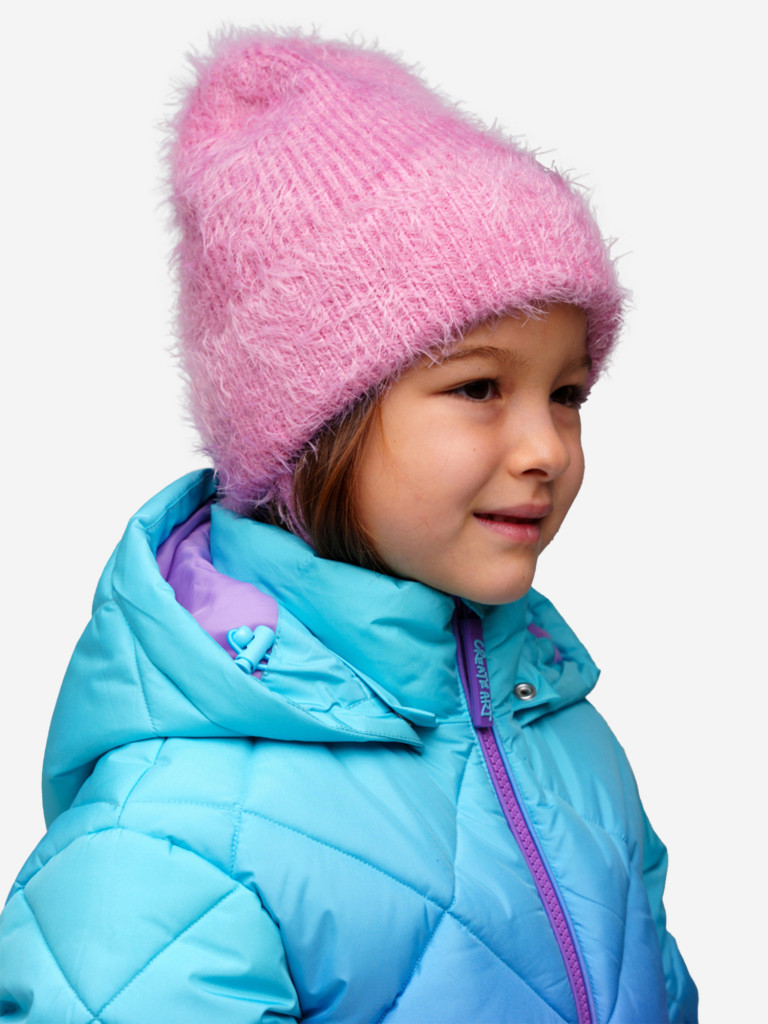Комплект для девочки: шапка, варежки PlayToday