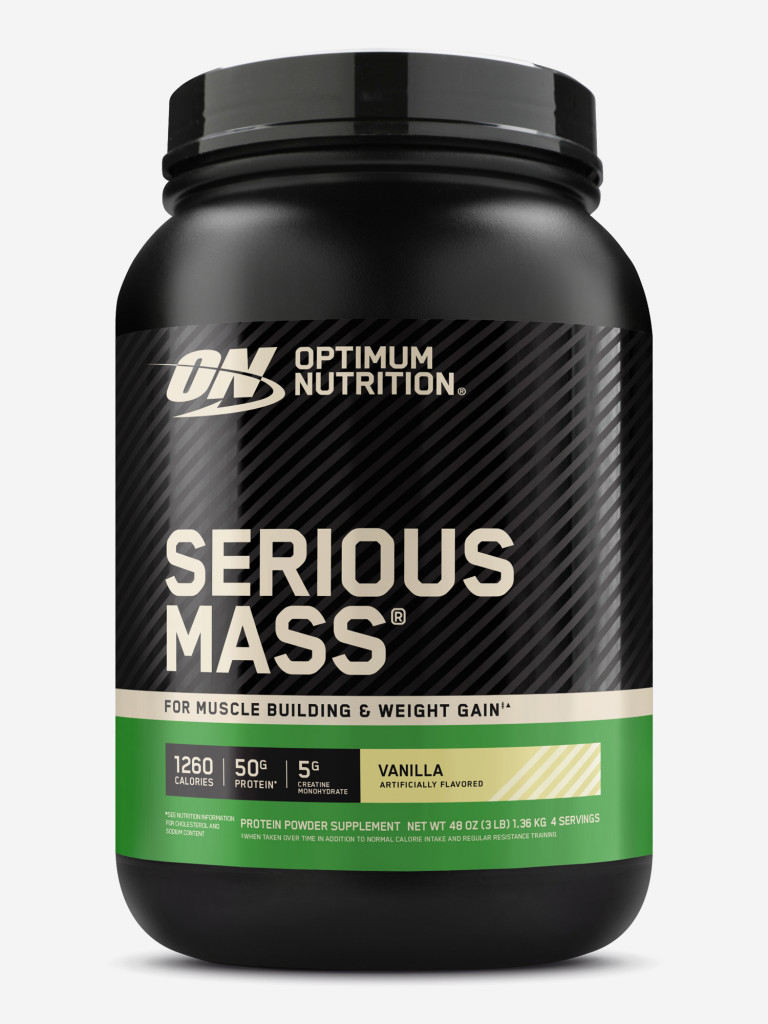 Гейнер Optimum Nutrition Сириус Масс, 1360 г, Ваниль