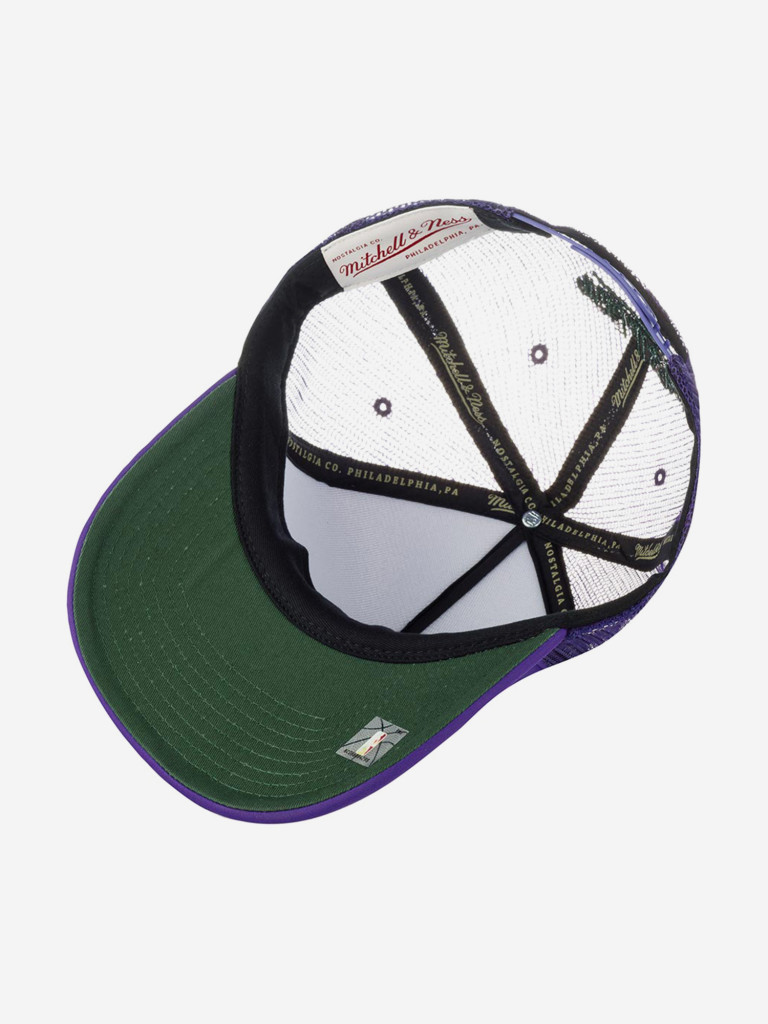 Бейсболка с сеточкой MITCHELL NESS 6HSSSH21346-MBUDKPR Milwaukee Bucks NBA