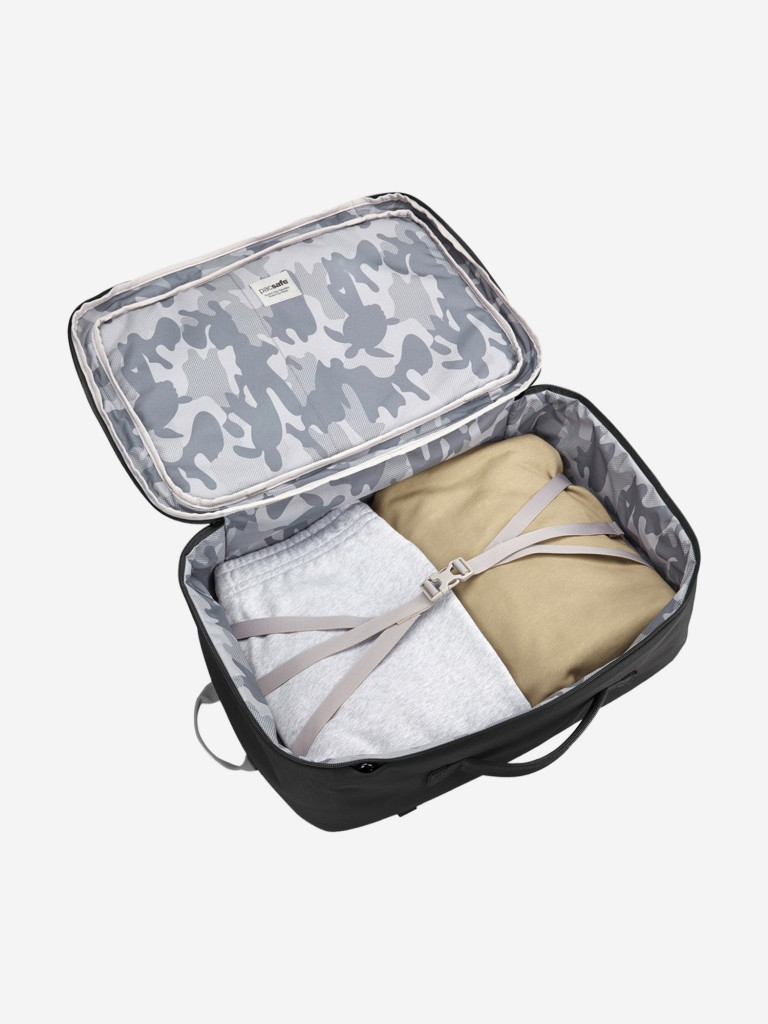 Рюкзак антивор Pacsafe GO Carry-on 34, Jet Black, 34 л.