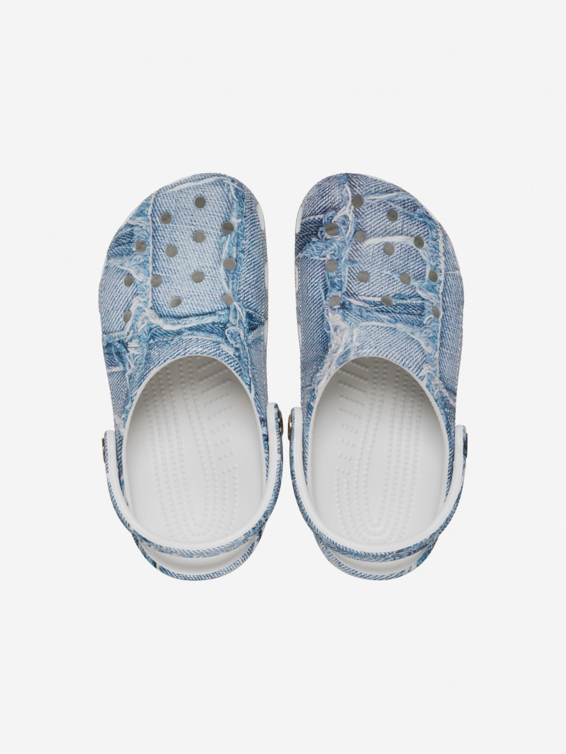 Клоги Crocs Classic Denim Clog 31491020299 Голубой, размер 37, 38,42, 43,38, 39,39, 40,43, 44,41, 42,40, 41, фото 4
