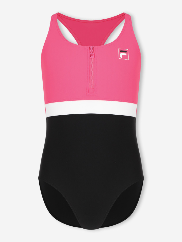 Купальник слитный для девочек FILA