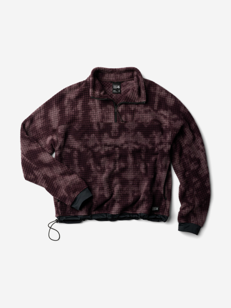 Толстовка женская Mountain Hardwear Summit Grid Big Grid Half Zip
