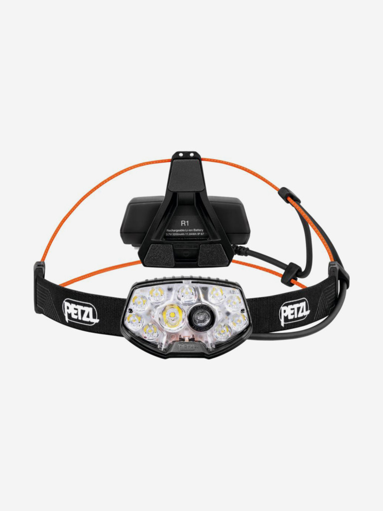 Налобный фонарь Petzl NAO RL, черный, белый