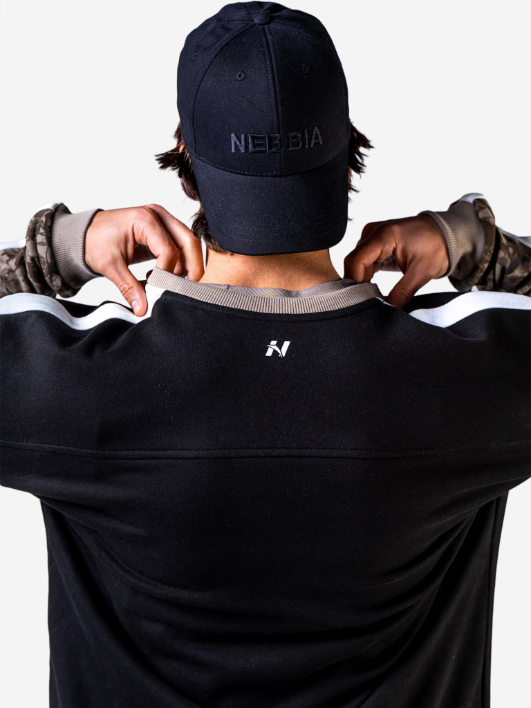 Толстовка мужская спортивная NEBBIA Relaxed Sweatshirt POWER 903