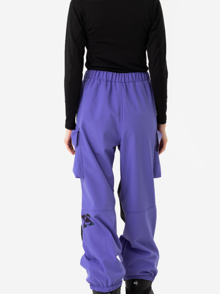 Брюки горнолыжные сноубордические XVOYA фиолетовые