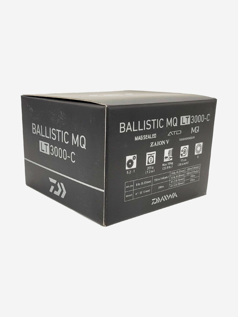 Катушка для спиннинга Daiwa 21 BALLISTIC MQ LT 3000-C, катушка для удочки с передним фрикционом