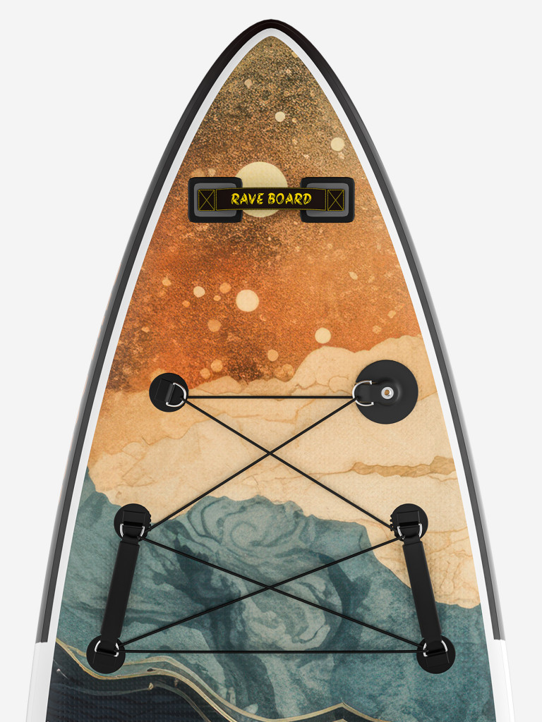 Надувной сапборд Rave Board RB16a Envision (335*83*15) с сидушкой и двойным веслом