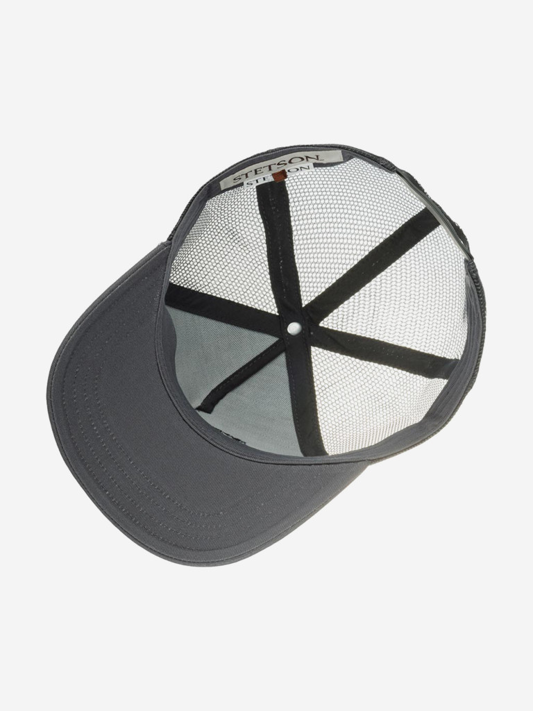 Бейсболка с сеточкой STETSON 7751171 TRUCKER CAP AMERICAN HERITAGE CLASSIC (серый)