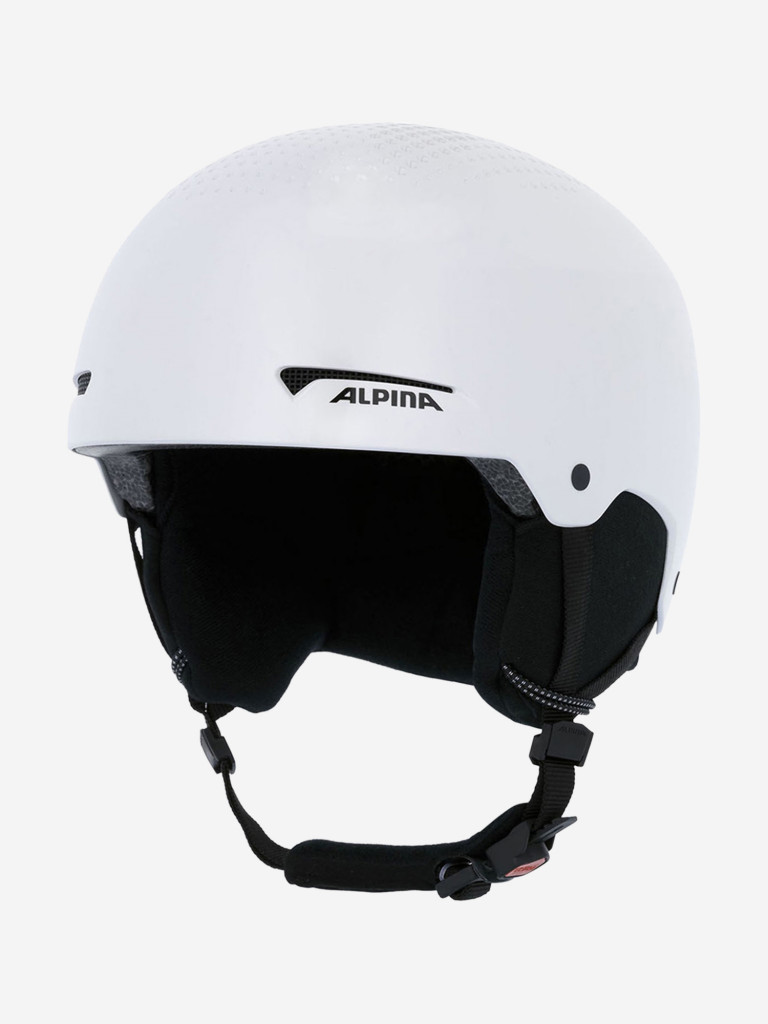 Горнолыжный шлем Alpina Arber White-Metallic Gloss