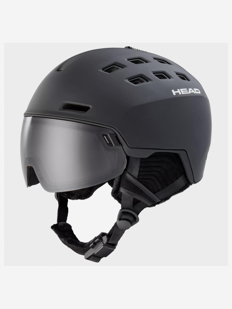 Горнолыжный шлем с визором Head Radar 5K black + SL (с доп. визором)
