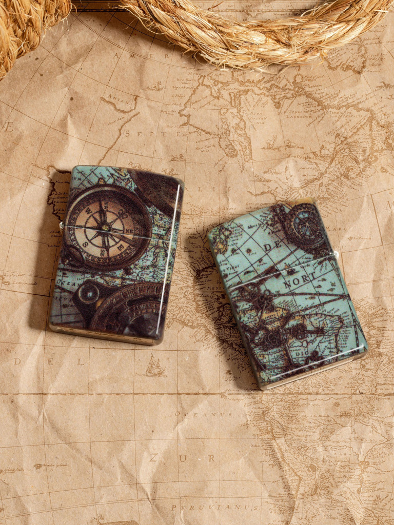 Зажигалка бензиновая ZIPPO 49916 Compass