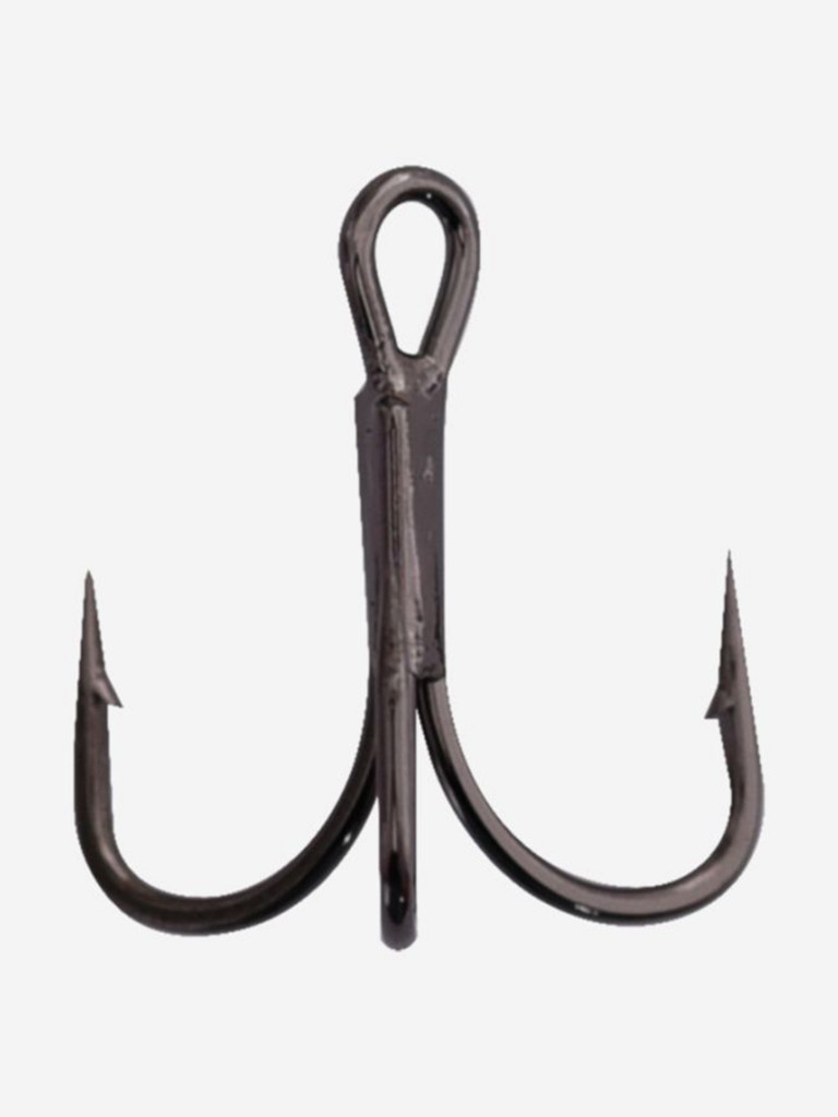 Крючки для рыбалки Saikyo тройные 7046 BN 2X, 5 штук в упаковке