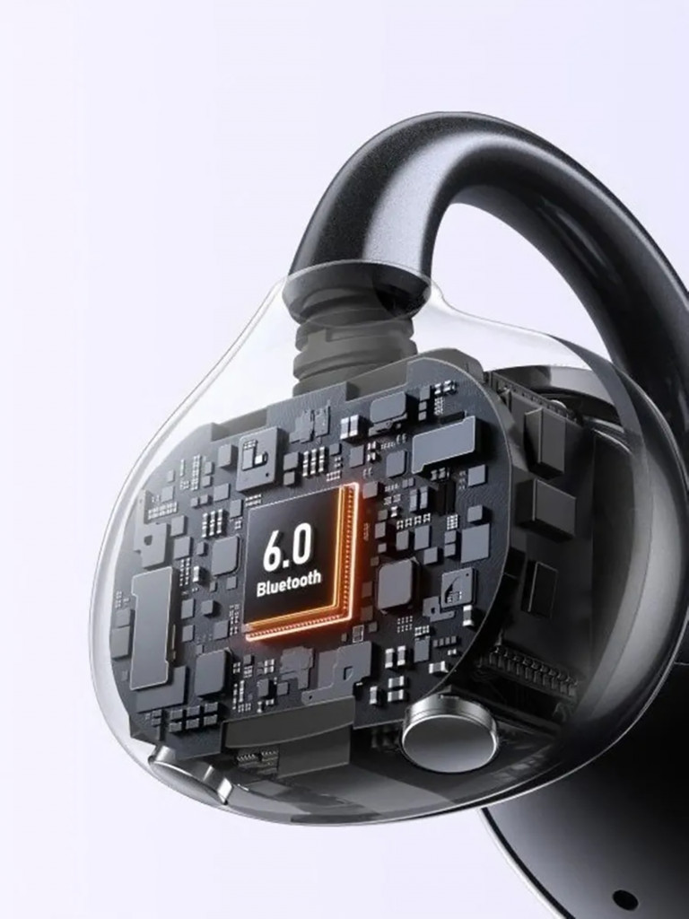 Наушники клипсы беспроводные UGREEN WS218 (85185) ClipBuds Pro ANC Earphone BT 6.0 Active Noise Cancellation Hi-Res