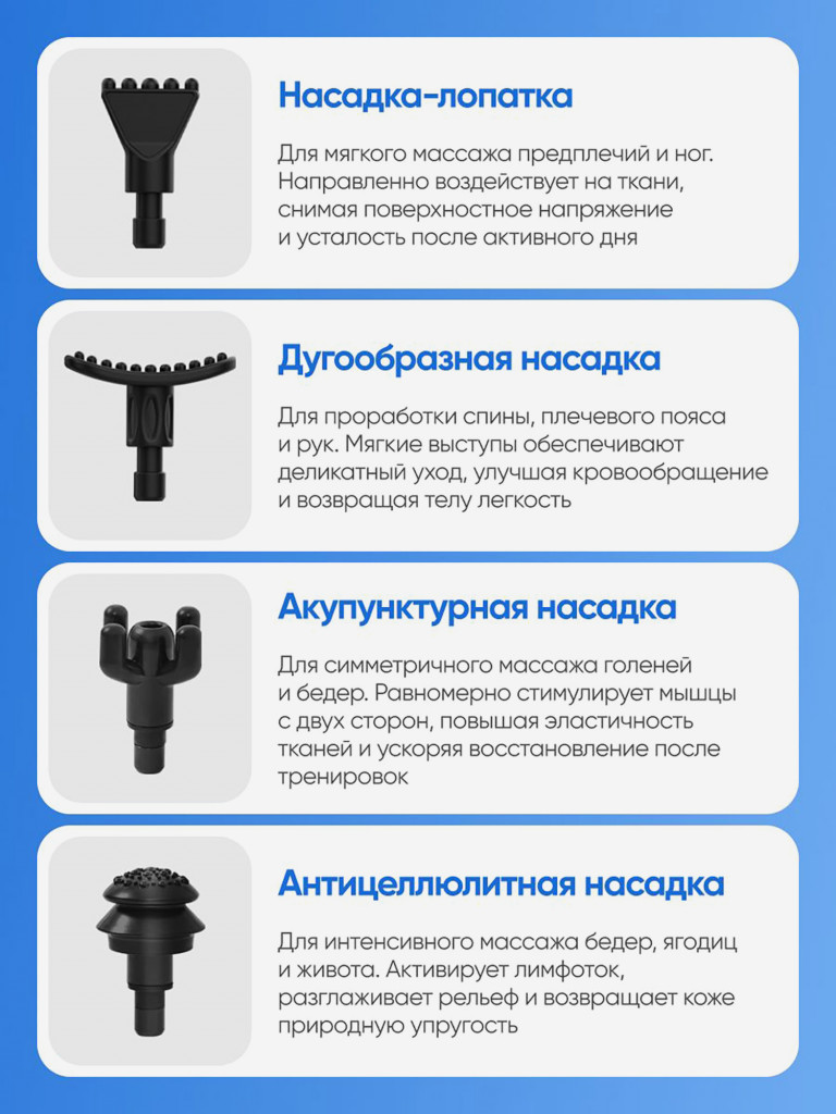Перкуссионный массажер ORLAUF Senti