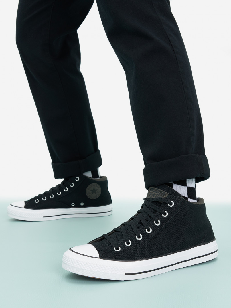 фото Кеды мужские converse chuck taylor all star malden street, черный