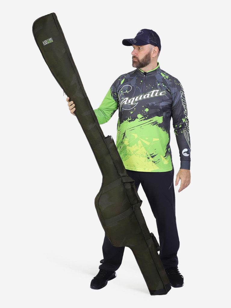 Чехол для 3 карповых удилищ 3.96м с катушками LOGIC CARP 3ROD HOLDALL 13ft LC-RH03