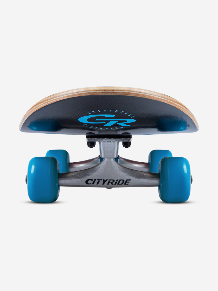Скейтборд CITYRIDE, дека клен 9 слоев, размер 31"*8", колеса: 54*36мм, PU, ABEC-7, JB4200181