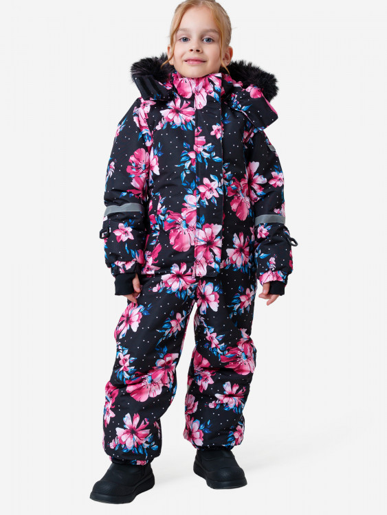 Комбинезон зимний для девочек PlayToday