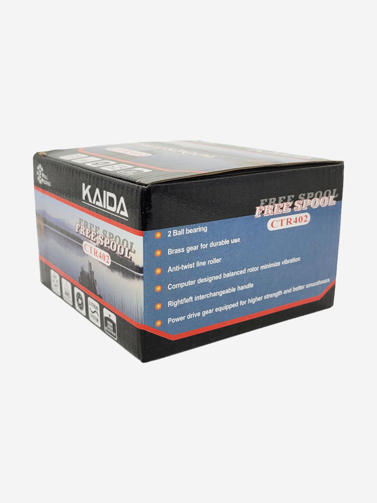 Катушка Kaida CTR-402, с задним фрикционом