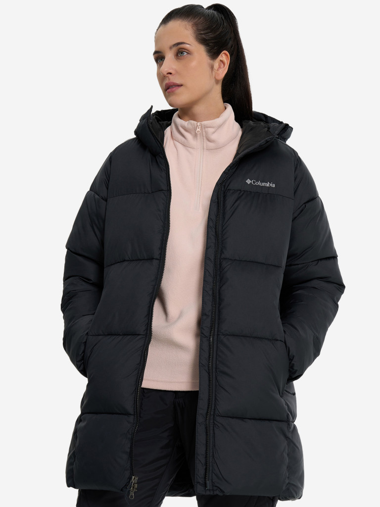 Куртка утепленная женская Columbia Puffect II Mid Hooded Jacket