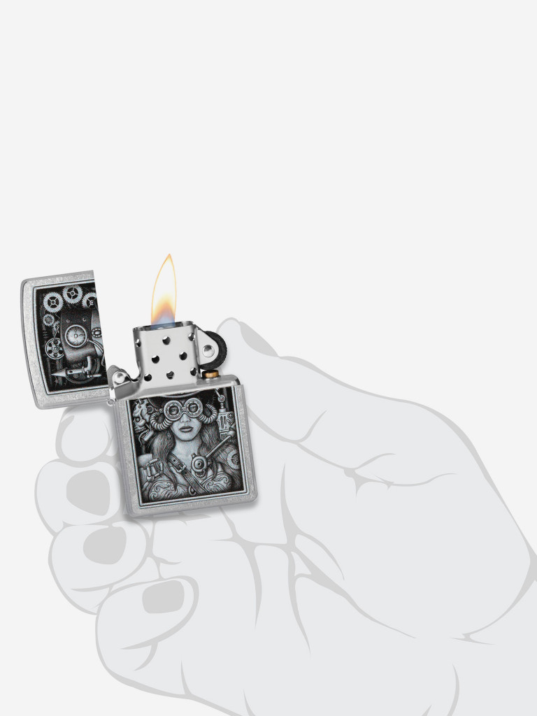 Зажигалка бензиновая ZIPPO 48387 Steampunk