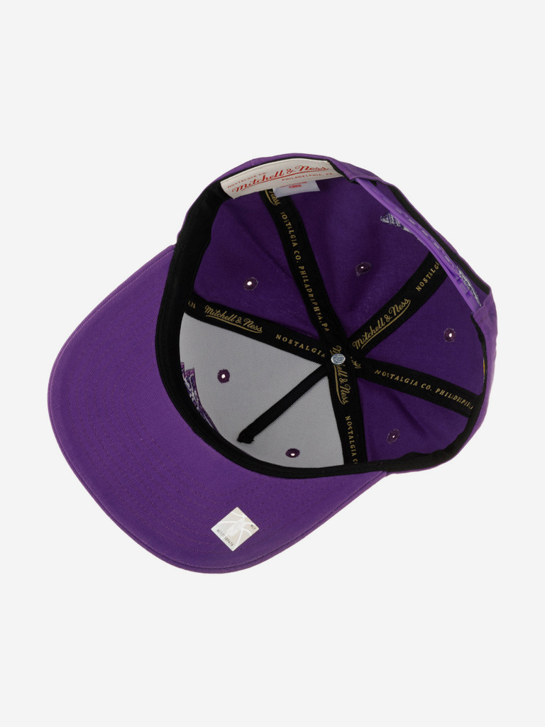 Бейсболка MITCHELL NESS HHSS7677-LALYYPPPPURP Los Angeles Lakers NBA (фиолетовый)