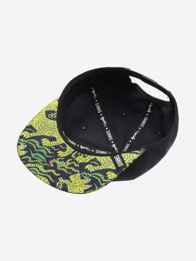 Бейсболка с прямым козырьком DJINNS 6P SB CP Asian Tiger