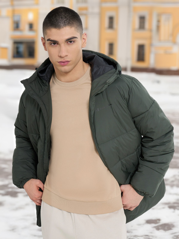 Куртка утепленная мужская Champion арт. 221085 оливковый цвет — купить за 6059 руб. со скидкой 70 %, отзывы в интернет-магазине Спортмастер