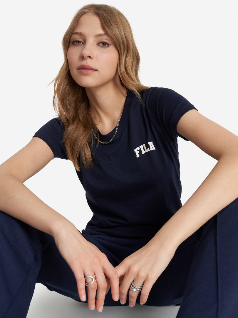 фото Футболка женская fila, синий