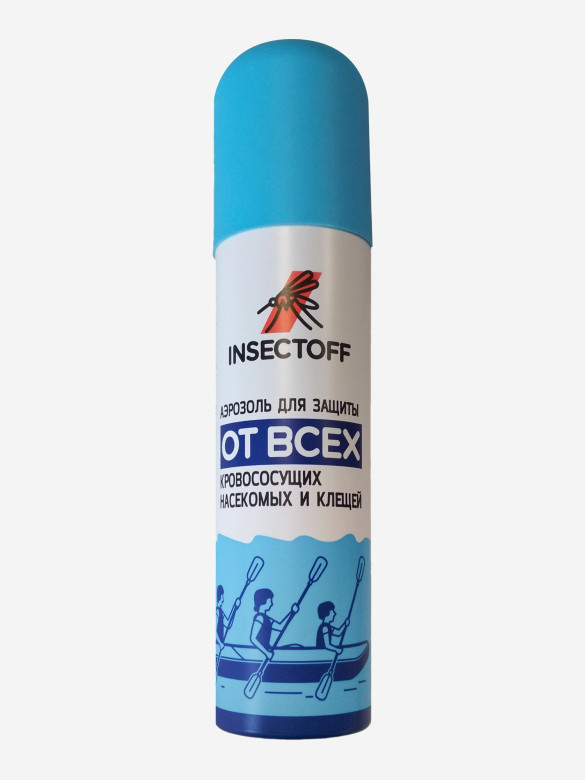 Аэрозоль от клещей и комаров Insectoff