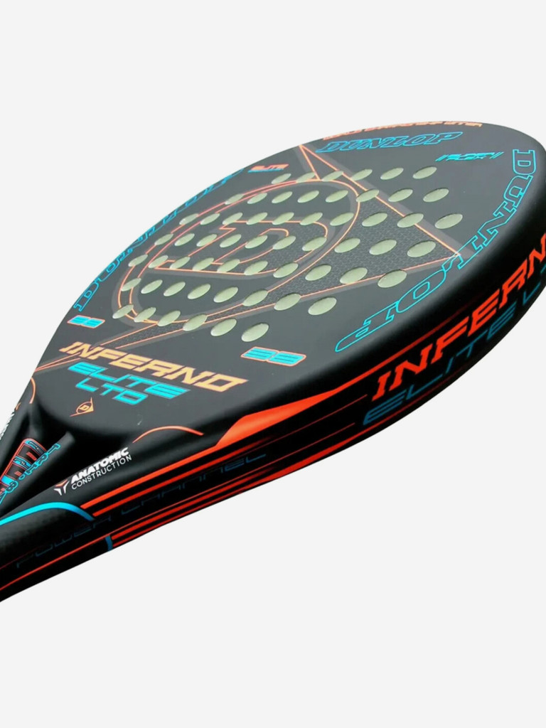 Ракетка для падела Dunlop Inferno Elite LT G1 HL Blue Orange