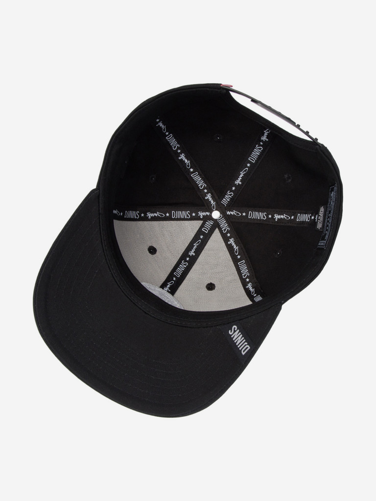 Бейсболка DJINNS 6P TrueFit 2.0 Cap Tru Thoughts (черный)