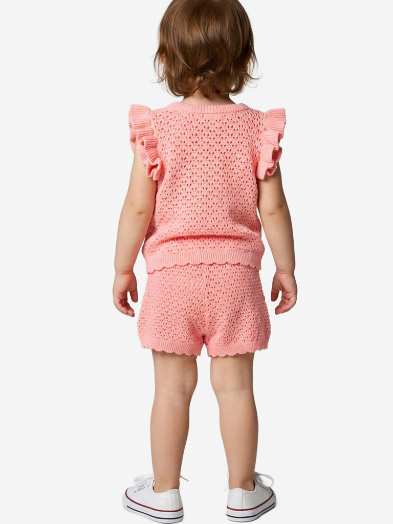 Комплект для девочек: футболка, шорты PlayToday