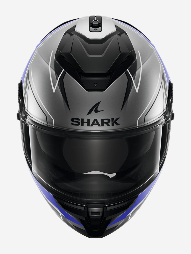 Мотошлем интеграл Shark SPARTAN GT PRO TORYAN MAT Anthracite/Blue/Black