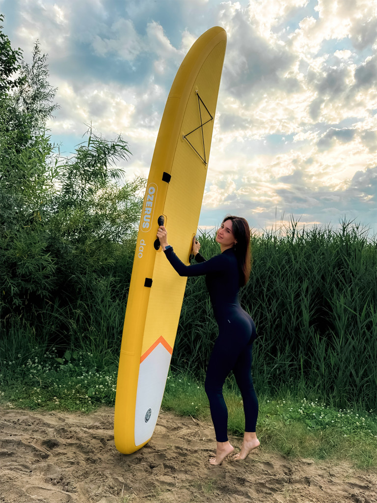 Сапборд надувной двухслойный OZERUS серия DAO 10.8'