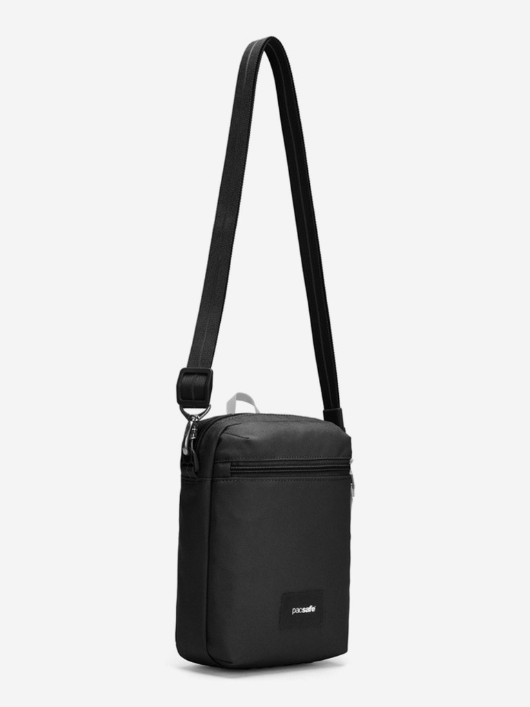 Сумка антивор Pacsafe GO Festival Crossbody, черная смола, 4,5 л.