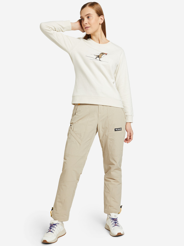 Свитшот женский Columbia Hart Mountain II Graphic Crew