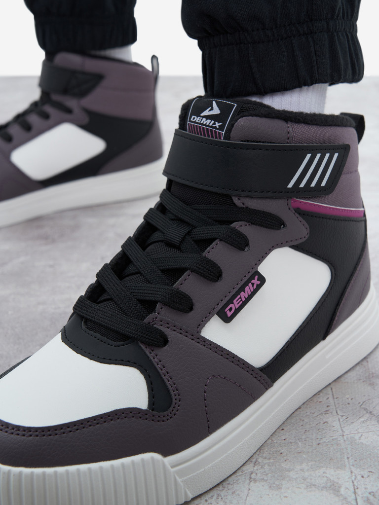 Кеды утепленные для девочек Demix Board Dagger