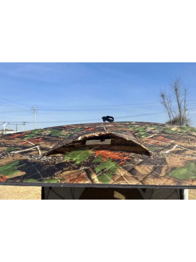 Зимняя палатка Terbo-Mir 2023 камуфляж (400х200 см) трехслойная мобильная баня для кемпинга и рыбалки