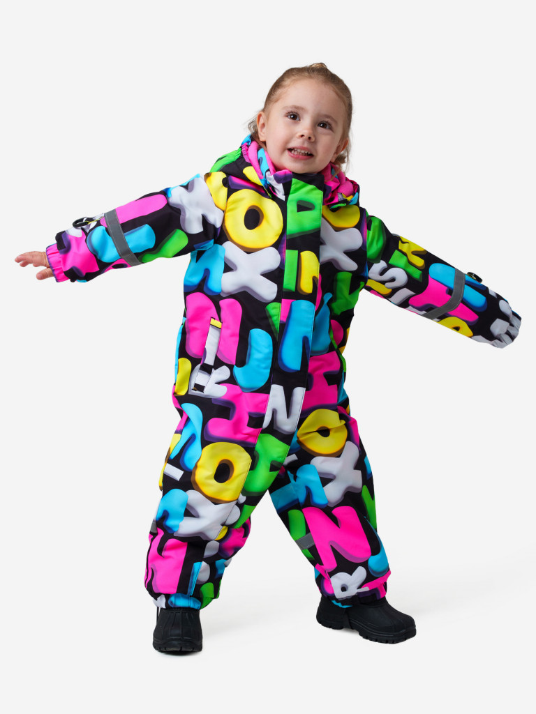 Комбинезон зимний для девочек PlayToday