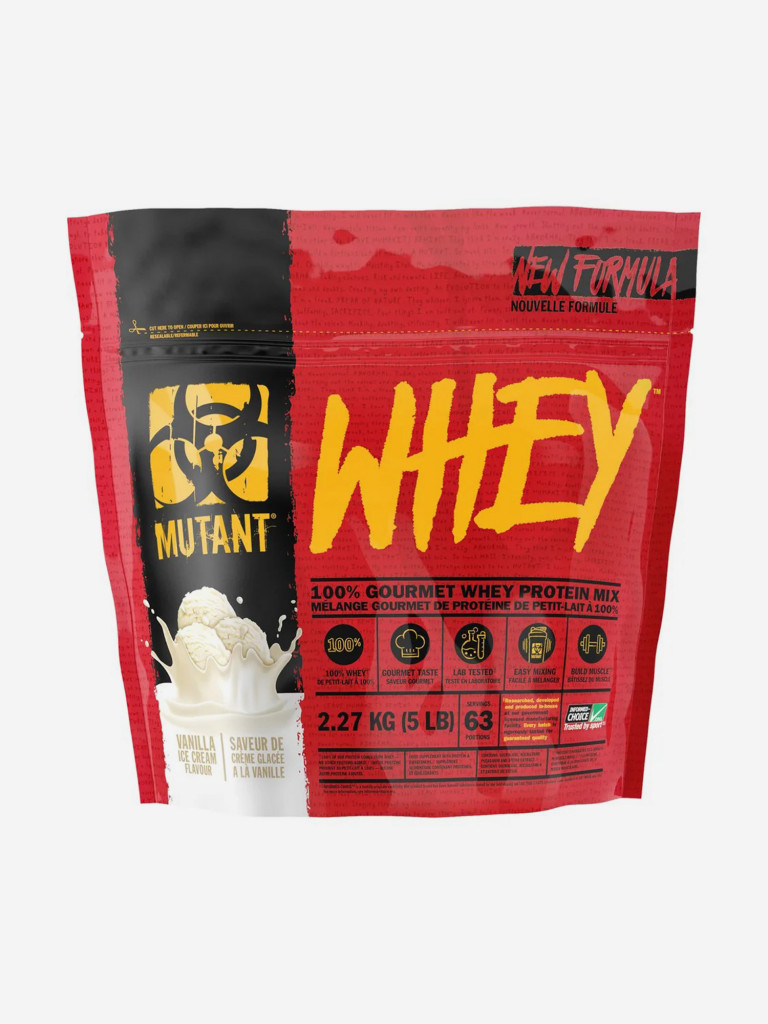 Протеин Mutant Whey ванильное мороженное 2,27 кг.