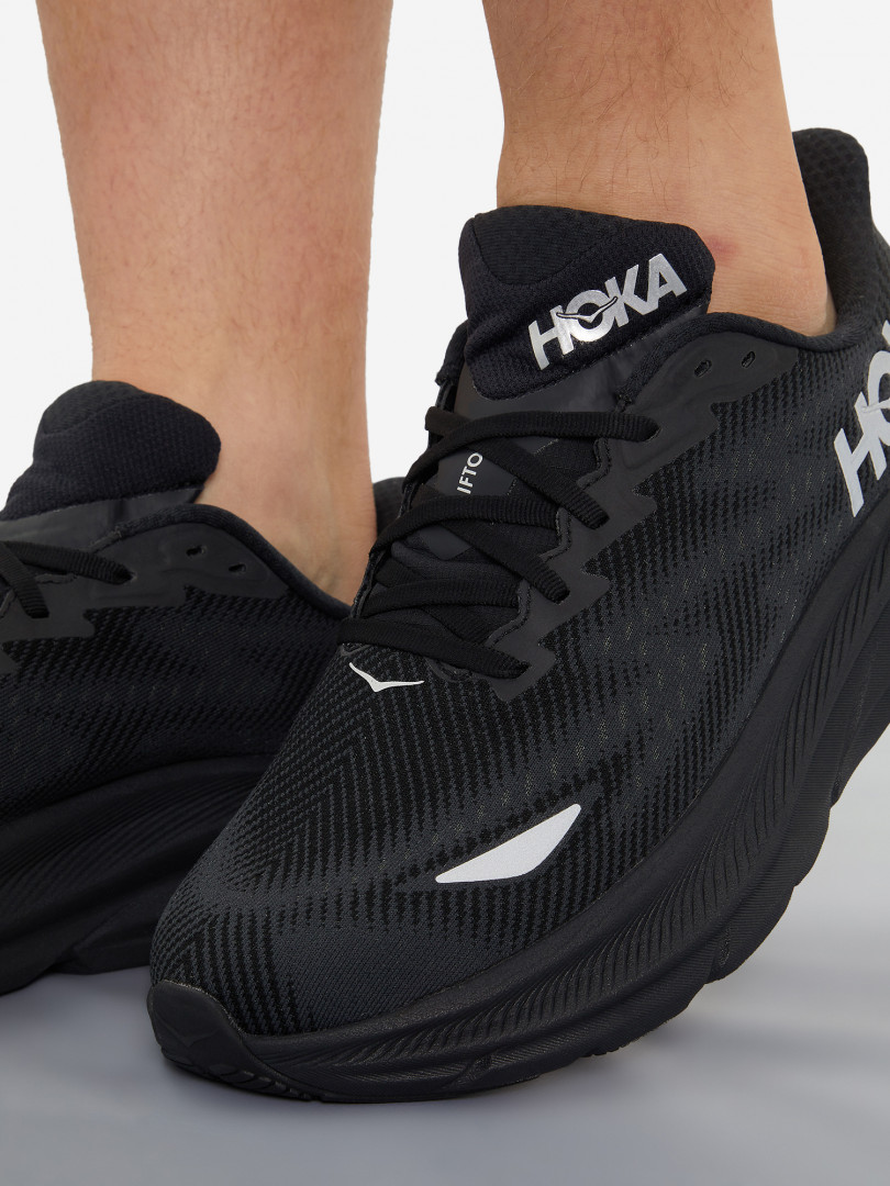 фото Кроссовки мужские hoka one one clifton 9 gtx, черный