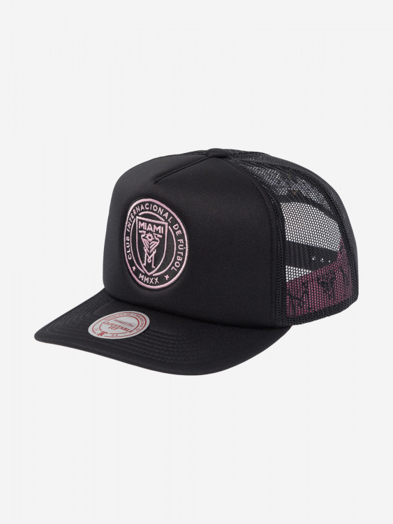 Бейсболка с сеточкой MITCHELL NESS HT10070-IMCBLCK Inter Miami CF MLS