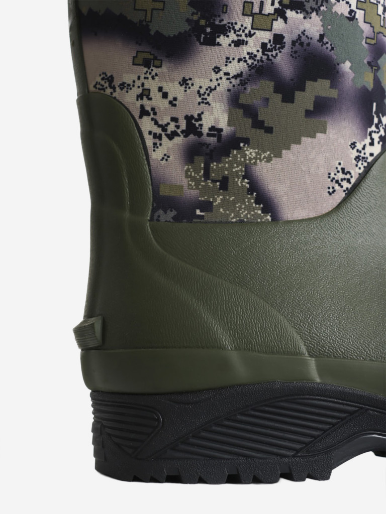 Охотничьи неопреновые средние сапоги PRIDE Protect (Протект) Уральский лес