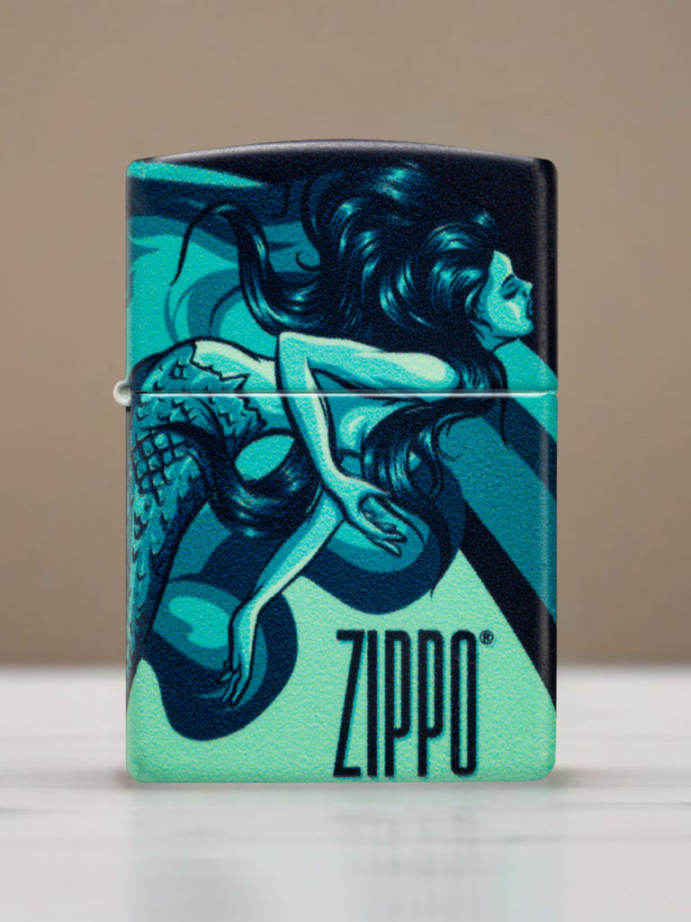 Зажигалка бензиновая ZIPPO 48605 Mermaid