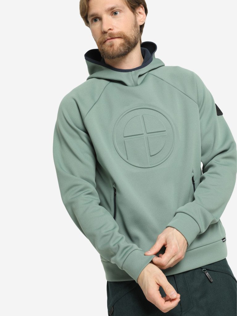 Купить Зеленый Худи Мужской