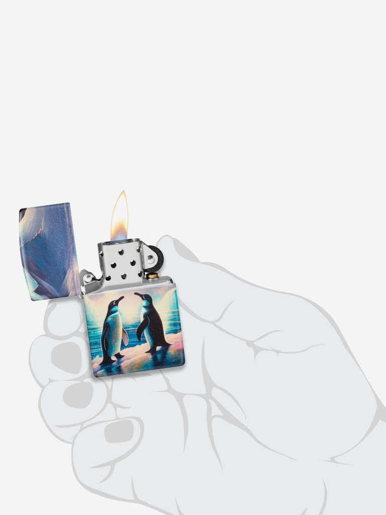 Зажигалка бензиновая ZIPPO 46014 Penguin