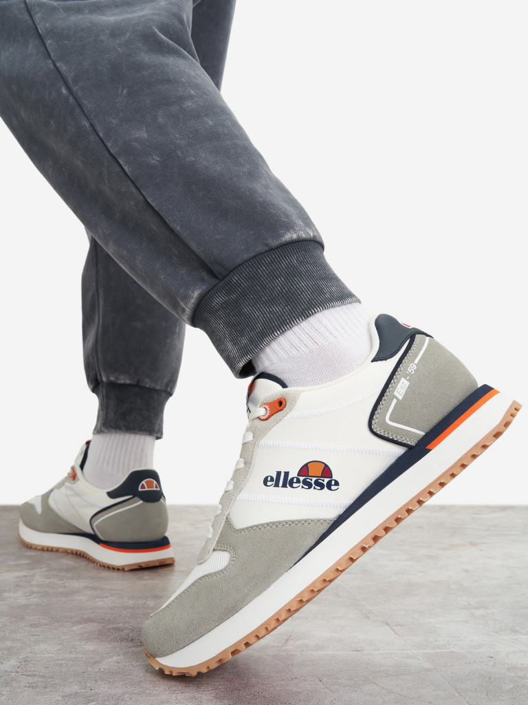 Кроссовки мужские Ellesse Lambert белый/серый цвет — купить за 4349 руб. со  скидкой 50 %, отзывы в интернет-магазине Спортмастер